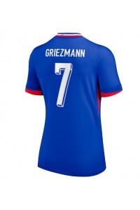 Frankrike Antoine Griezmann #7 Fotballdrakt Hjemme Klær Dame EM 2024 Korte ermer